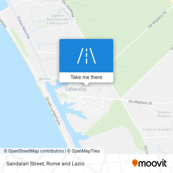 Sandalari Street map