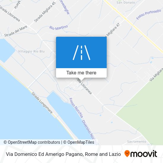 Via Domenico Ed Amerigo Pagano map