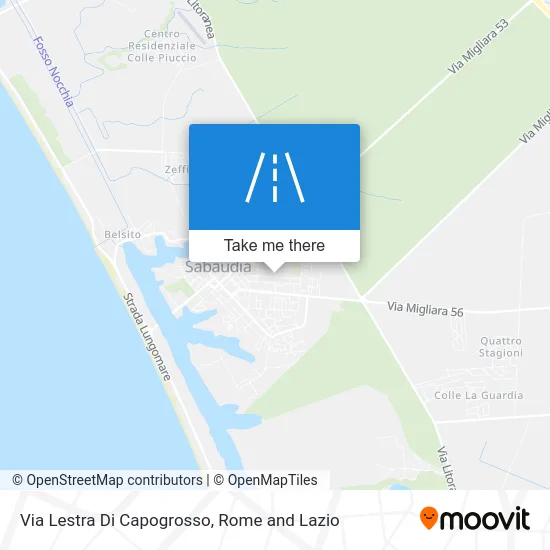 Lestra Di Capogrosso Street map