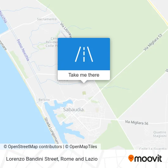 Lorenzo Bandini Street map