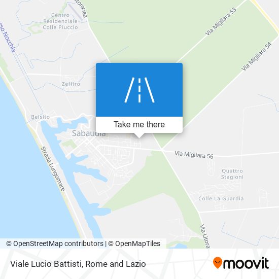 Viale Lucio Battisti map