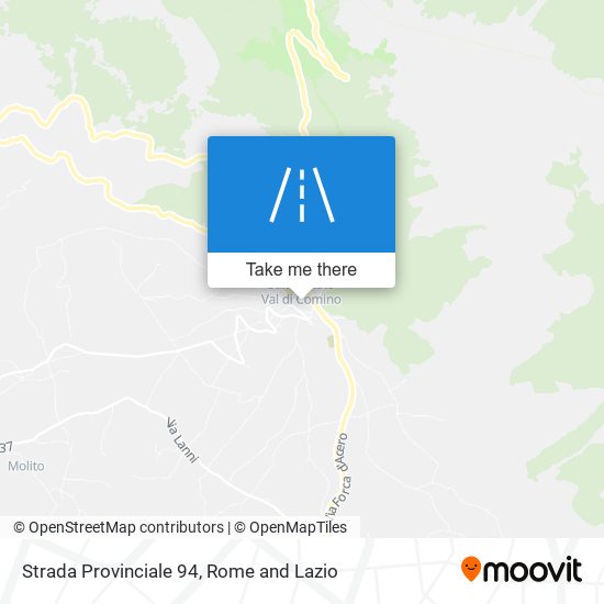 Strada Provinciale 94 map