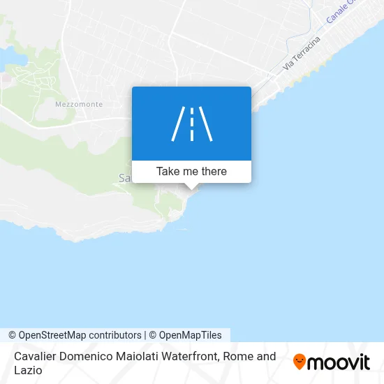 Cavalier Domenico Maiolati Waterfront map