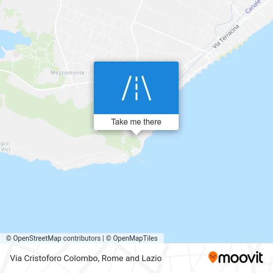 Christopher Columbus Street map