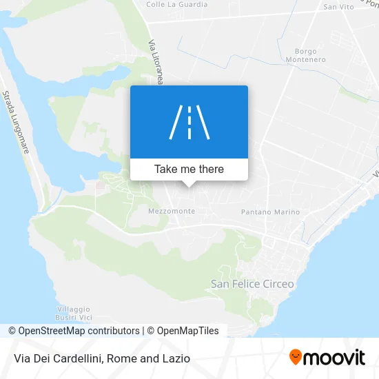 Cardellini Street map