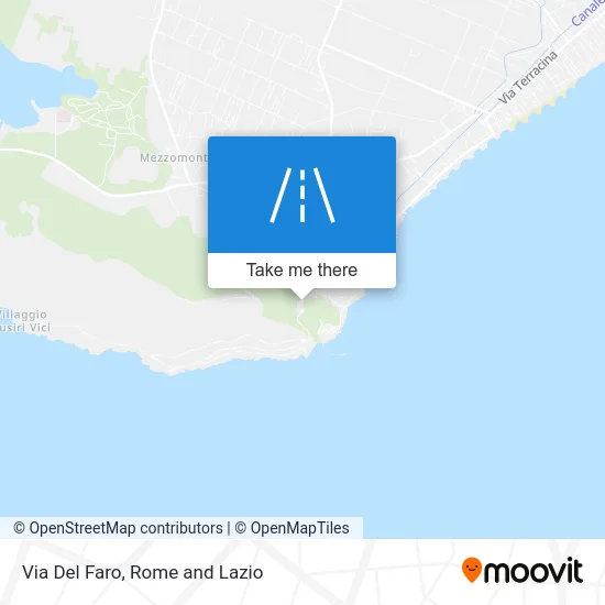Via Del Faro map