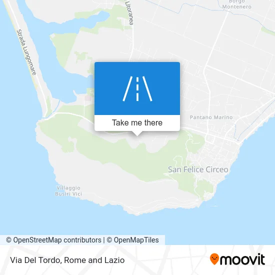 Del Tordo Street map