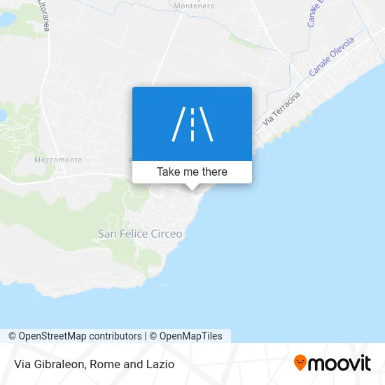 Gibraleon Street map