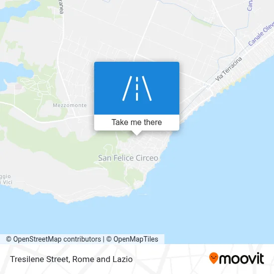 Tresilene Street map