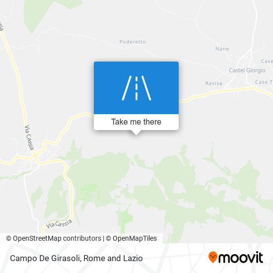 Campo De Girasoli map