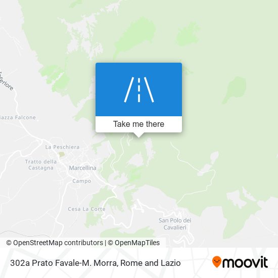 302a Prato Favale-M. Morra map