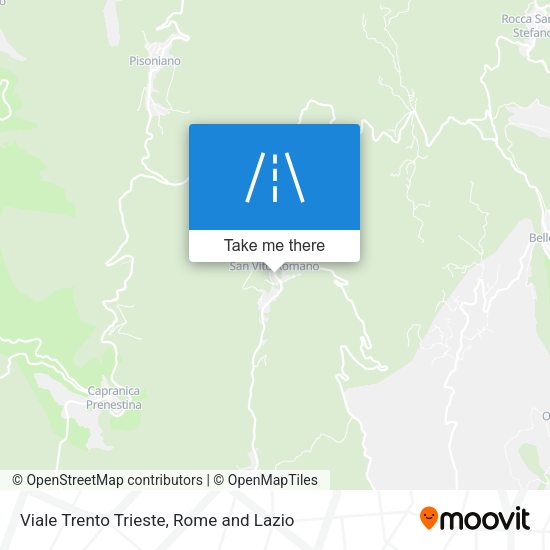Viale Trento Trieste map