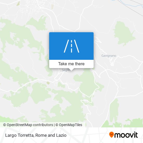 Largo Torretta map