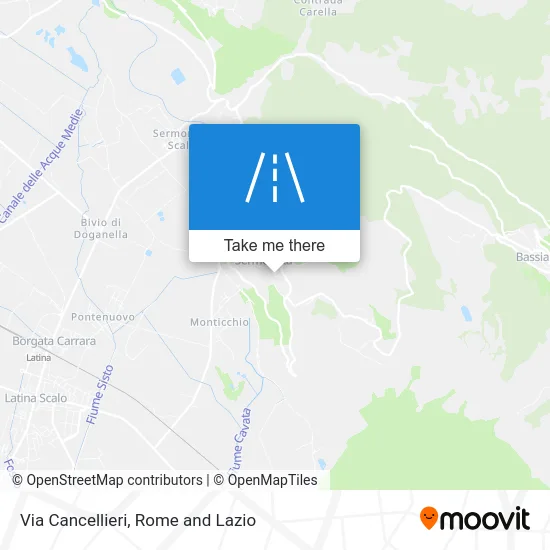 Cancellieri Street map