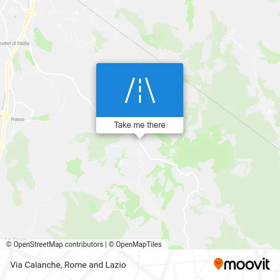 Calanche Street map