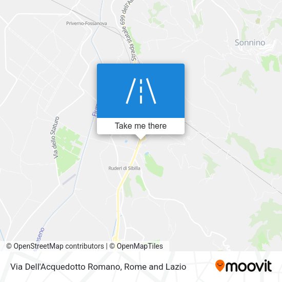 Via Dell'Acquedotto Romano map
