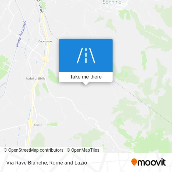 White Rave Street map