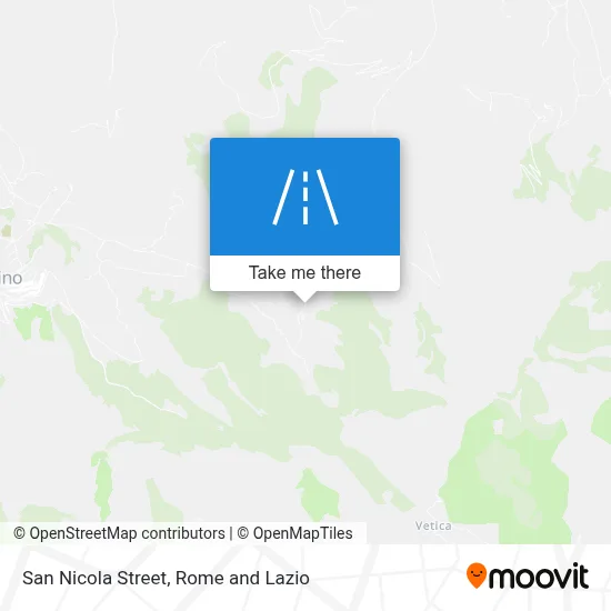San Nicola Street map