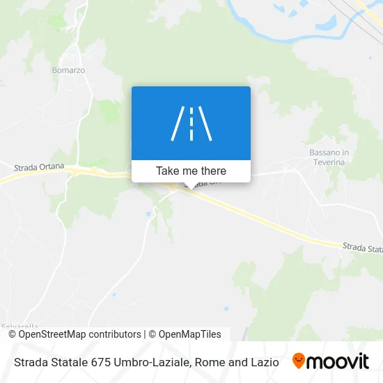 State Highway 675 Umbro-Laziale map