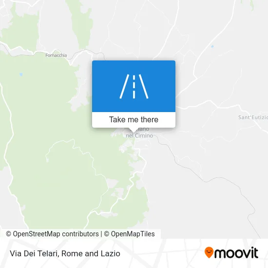 Dei Telari Street map