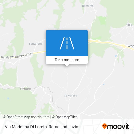 Via Madonna Di Loreto map