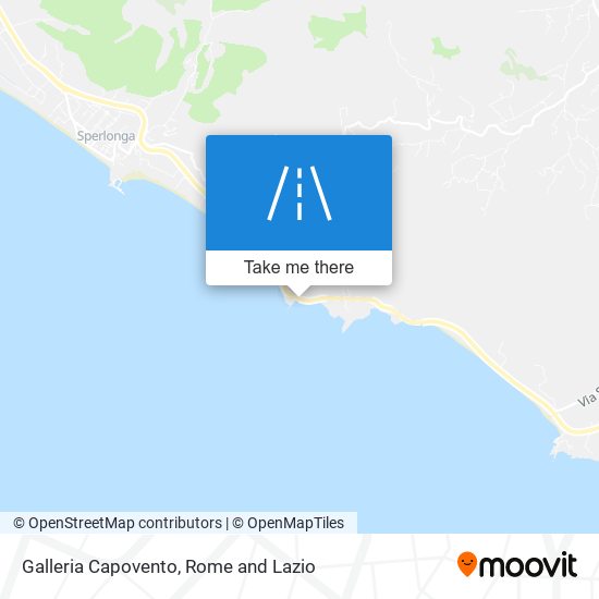 Galleria Capovento map