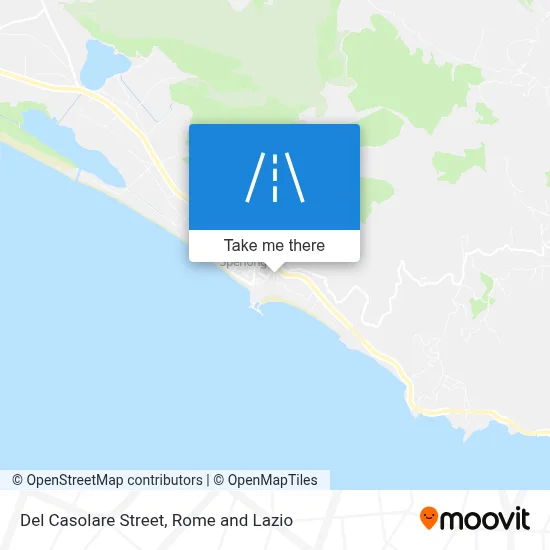 Del Casolare Street map