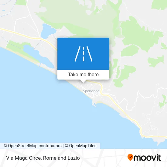 Maga Circe Street map