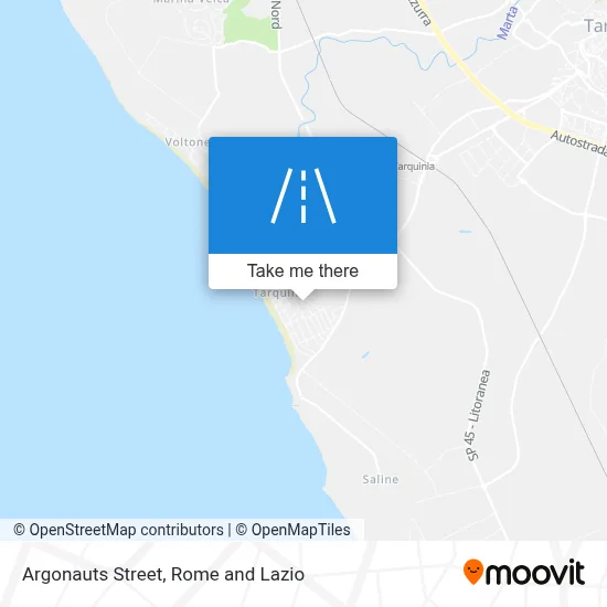 Argonauts Street map