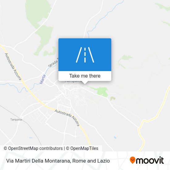 Via Martiri Della Montarana map