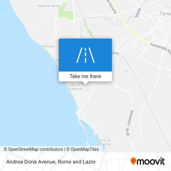 Andrea Doria Avenue map