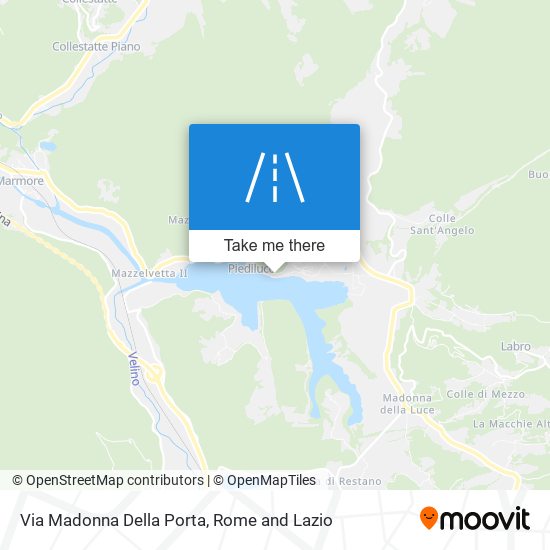 Via Madonna Della Porta map