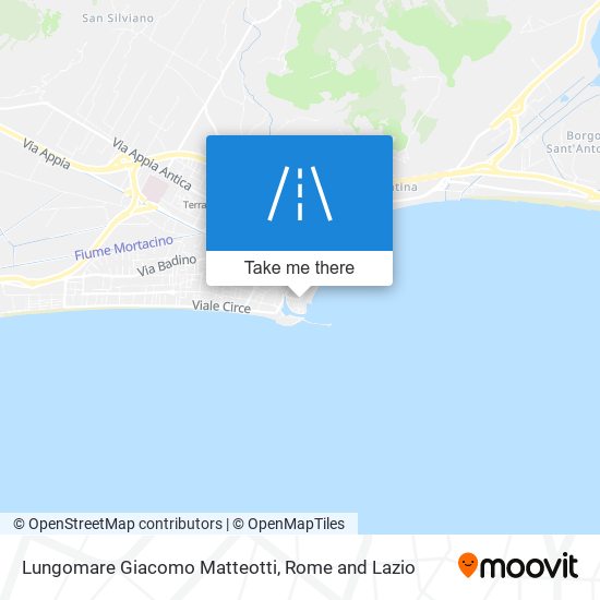 Lungomare Giacomo Matteotti map