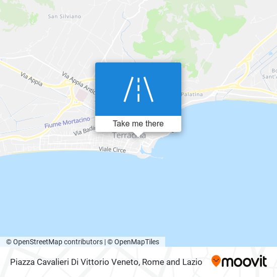 Piazza Cavalieri Di Vittorio Veneto map