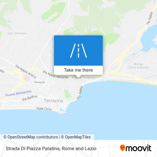 Strada Di Piazza Palatina map