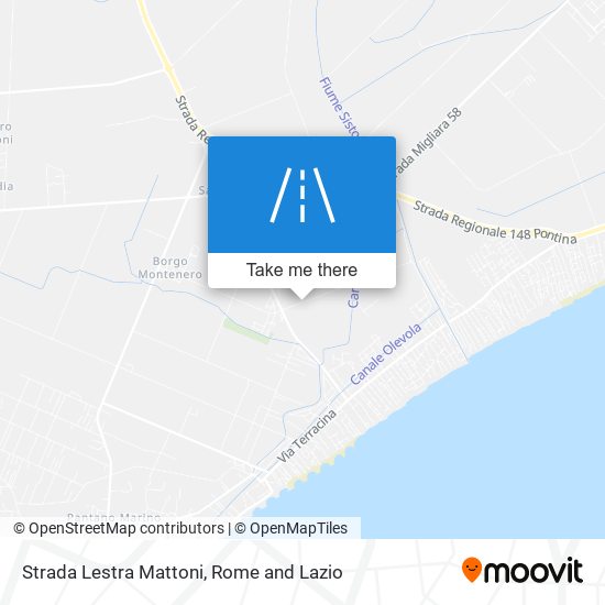 Strada Lestra Mattoni map