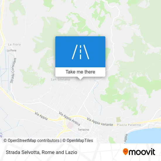 Strada Selvotta map