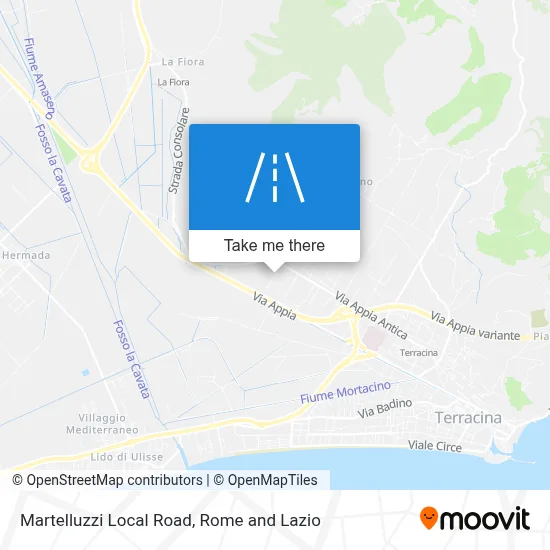 Martelluzzi Local Road map