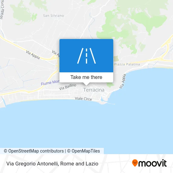 Gregorio Antonelli Street map