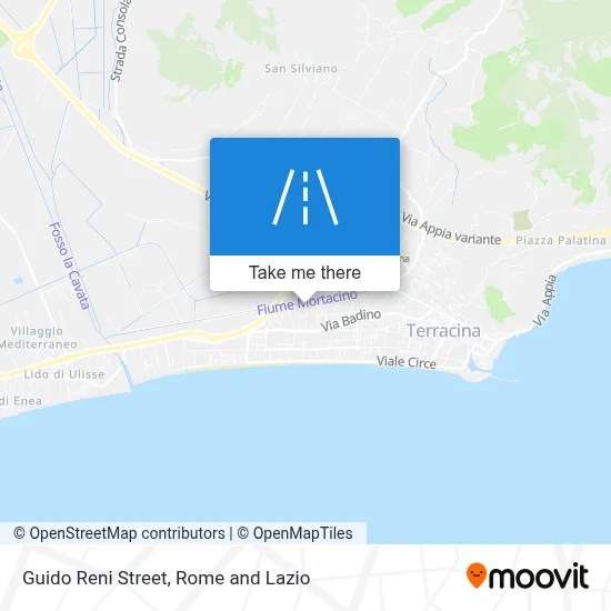 Guido Reni Street map