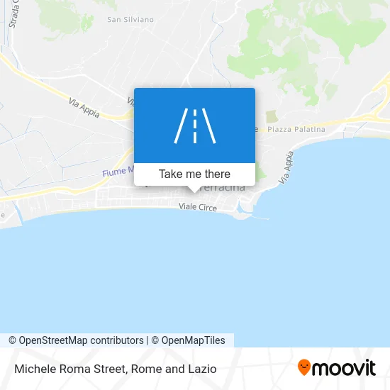 Michele Roma Street map