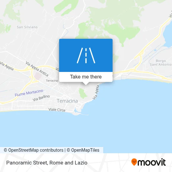 Panoramic Street map