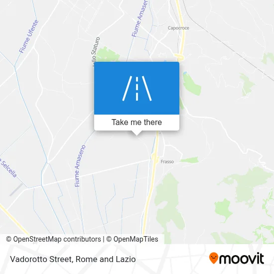 Vadorotto Street map