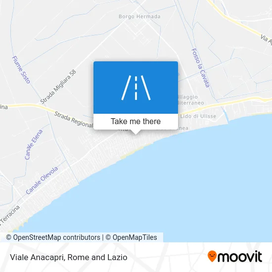 Anacapri Boulevard map