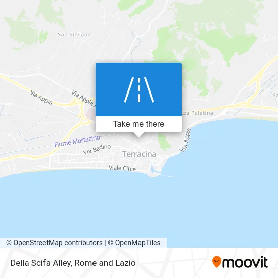 Della Scifa Alley map