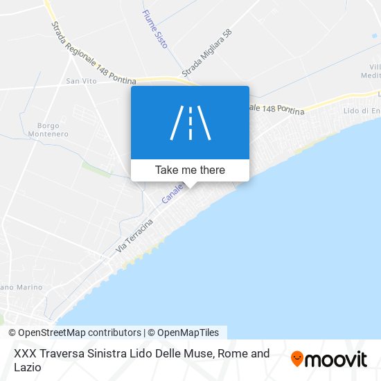 How to get to XXX Traversa Sinistra Lido Delle Muse Terracina by bus 