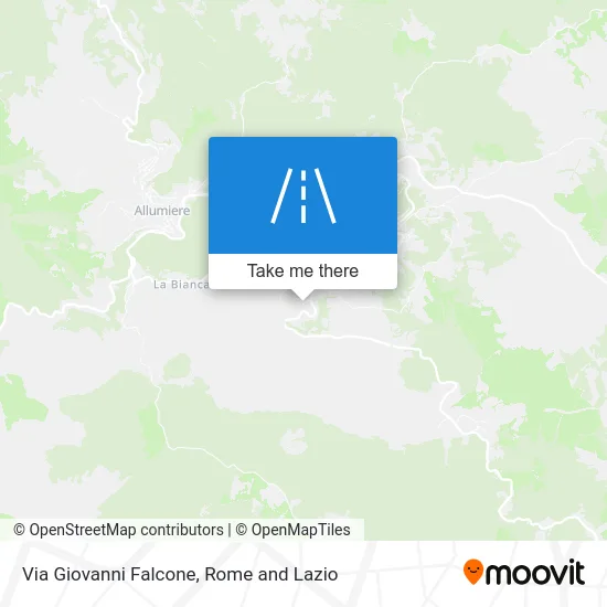 Giovanni Falcone Street map
