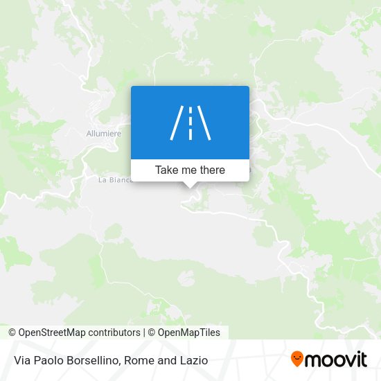 Via Paolo Borsellino map