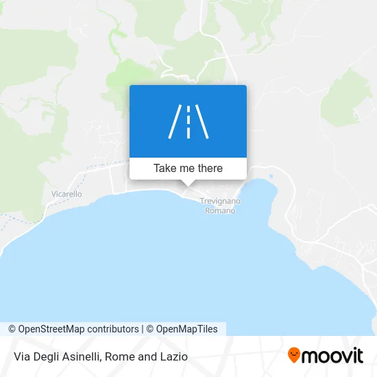 Degli Asinelli Street map