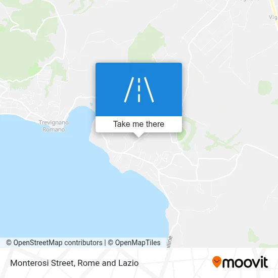 Monterosi Street map